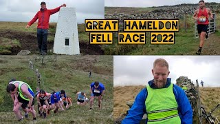 Great Hameldon fell race 2022 Part of Pendle and Burnley Grand Prix series of races [upl. by Airitac]