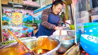 Street Food in Tibet  ULTIMATE TIBETAN FOOD TOUR  Amazing Potala Palace in Lhasa [upl. by Friday]