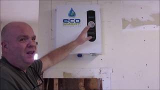 ECO SMART 27 TANKLESS WATER HEATER INSTAL LONG VID [upl. by Winshell647]