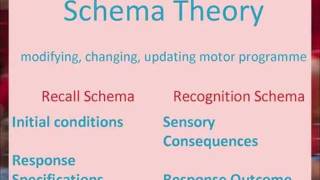 Schema Theory [upl. by Lilybelle]