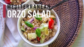 Mediterranean Orzo Salad [upl. by Lemieux]