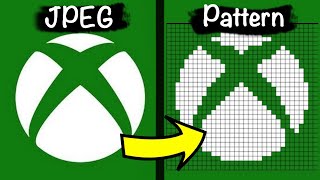 How to turn a JPEG IMAGE into an ALPHA PATTERN [upl. by Coretta485]