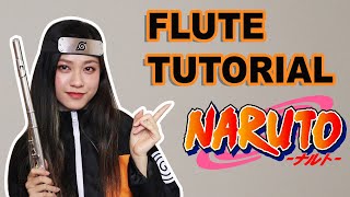 NARUTO Sadness and Sorrow  FLUTECOOKIES TUTORIAL [upl. by Enirod]