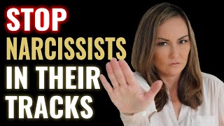 Stop Narcissists in Their Tracks with These Phrases [upl. by Yennor]