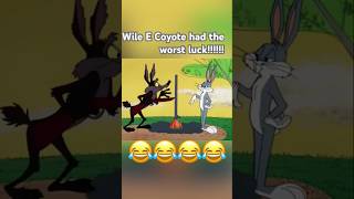 WILE E COYOTE WAS ALWAYS SELF DELETING HIMSELF😂 2A fyp shorts short lol lmao funny classic [upl. by Vary]