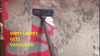 Vacuuming finer dirt with different vacuums [upl. by Klara]