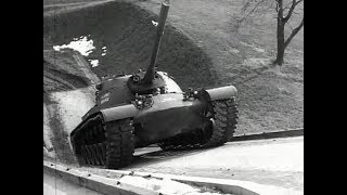 Test Driving a Tank Up a 60 Percent Slope at Aberdeen Proving Ground [upl. by Lesser]