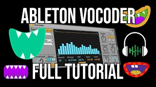 Ableton Vocoder Tutorial [upl. by Ahsini]