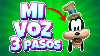 Como hacer la voz de Goofy  En 3 sencillos pasos [upl. by Erleena]