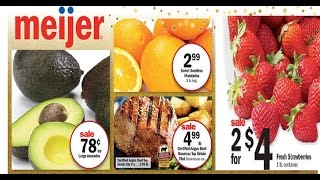 meijer weekly ads 2017 [upl. by Ibib447]