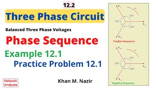 Understanding Phase Sequence Must Watch  ThreePhase Circuits  Example 121 amp Practice 121 [upl. by Raynell161]