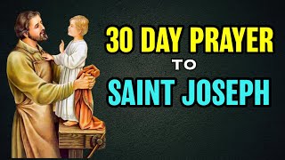 St Joseph 30 Day Novena Prayer  For a Special Intention or Daily Prayer [upl. by Kai]