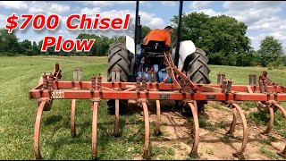 New chisel plow is it too big [upl. by Clardy]