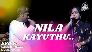 Nila Kayuthu  SPB And Gangai Amaran Musical Night [upl. by Warenne851]