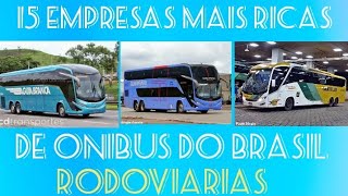 15 EMPRESAS MAIS RICAS DO BRASIL [upl. by Falconer]