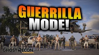 Ghost Recon Wildlands  NEW Guerrilla Mode Wave 17 Full Gameplay [upl. by Yelnahs]