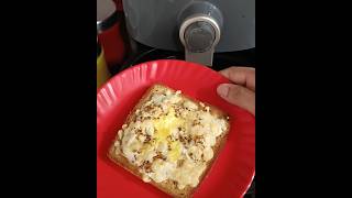 Crispy Egg Cheese Toast The Ultimate Breakfast Hack  airfryerrecipes swadanusaar [upl. by Oniratac]