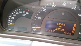 Mercedes W203 C240 start problem [upl. by Trella]