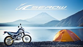 YAMAHA SEROW SOLO CAMP TOURING MOVIE [upl. by Neelhtakyram]