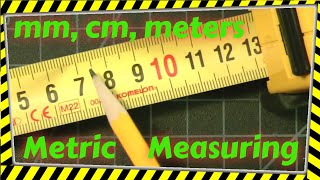 Beginners Guide How to Read a Metric Tape Measure StepbyStep [upl. by Alyal]