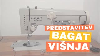 Predstavitev šivalnega stroja Bagat Višnja [upl. by Beaudoin]