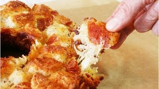 PullApart Pizza Bread recipe [upl. by Haiel]