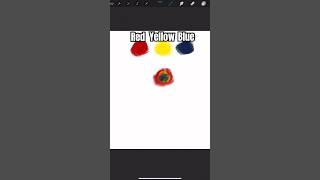 Mixing colors in procreate art mixingcolor paintmixing procreate painting colors [upl. by Petuu]