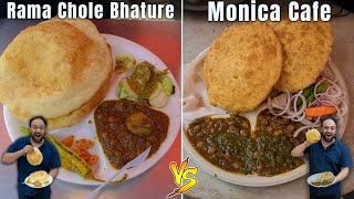 Rama Chole Bhature VS Monika Cafe [upl. by Guerra]