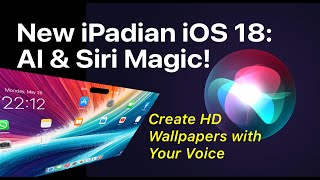 iPadian iOS 18  Siri Pro Demo 1 [upl. by Calandria]