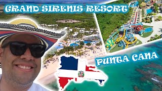 Grand Sirenis Resort Punta Cana  Full Tour [upl. by Senoj373]