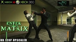 Enter the Matrix  Gameplay Xbox HD 720P Xbox to Xbox 360 [upl. by Laehplar]