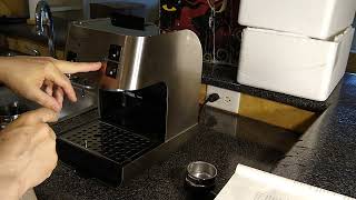 Demonstration of Starbucks Saeco Barista Espresso Machine [upl. by Slotnick]