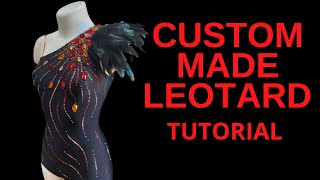 HOW TO MAKE LEOTARDUNITARD TUTORIAL DIY [upl. by Donaghue]