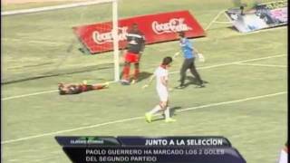 Perú 20 Melgar Goles de Paolo Guerrero [upl. by Eessej]