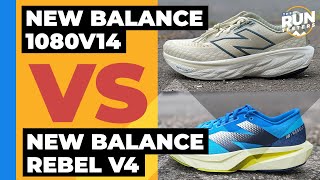 New Balance 1080v14 Vs New Balance Rebel V4  We compare two of New Balances daily shoes [upl. by Marrin281]