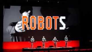 KraftwerkquotThe Robotsquot CirkusStockholm 2212014 HD 3D [upl. by Nitas423]