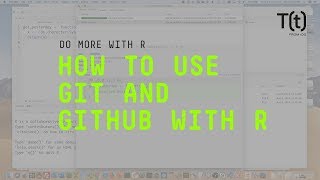 How to use Git and GitHub with R [upl. by Einnad]