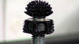 Ferro Fluid Tests  Magnetic Liquid [upl. by Dukie508]