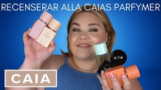 RECENSERAR ALLA CAIA COSMETICS PARFYMER [upl. by Uba]