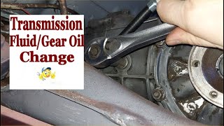 VW Beetle  Super Beetle Air Cooled Transmission Fluid Change  Transaxle IRS  Swingaxle  DIY [upl. by Lisabet]