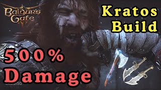 Burst Damage Kratos Build in Baldurs Gate 3 [upl. by Lleval523]