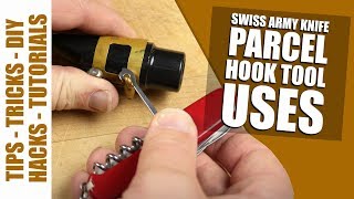 Multipurpose Hook Tool Uses Swiss Army knife [upl. by Lledner]