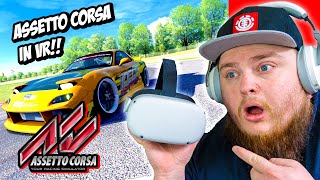 How To Play Assetto Corsa in VR with Your Oculus Quest 2 [upl. by Adama293]