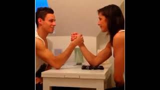 Females defeating Males mixed arm wrestling [upl. by Dupre]