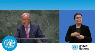 Summit of the Future  UN Chief Opening remarks  United Nations [upl. by Rolland935]