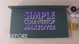 Beyond Paint  Simple Countertop Makeover  3 Step Process  DIY [upl. by Oriane917]