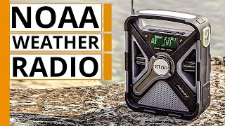 Top 5 NOAA Weather Radio  Best Emergency Radio [upl. by Kcerred]