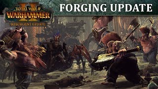 Total War WARHAMMER 2  Fun With Forging [upl. by Esadnac]