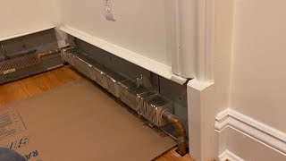 Removing Heat Baseboards [upl. by Colville]