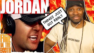 AMERICAN REACTS TO JORDAN  FIRE IN THE BOOTH UK RAP REACTION OH HES ABOUT THAT LIFE [upl. by Digdirb385]